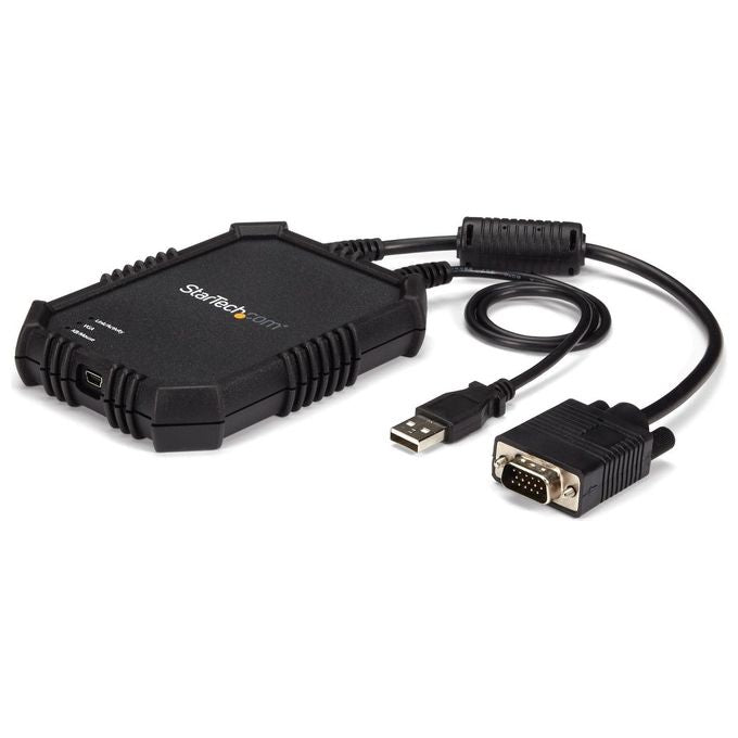 Startech.com Adattatore crash cart portatile per PC con alloggiamento antiurto - Console KVM USB con trasferimento di file e Acquisizione Video