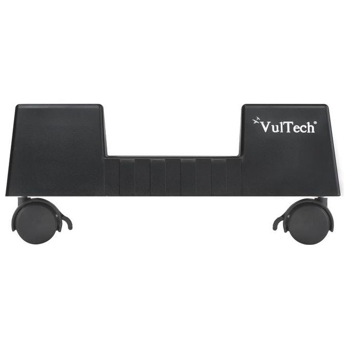 Vultech CP-02 Carrello Porta PC 4 Ruote Nero