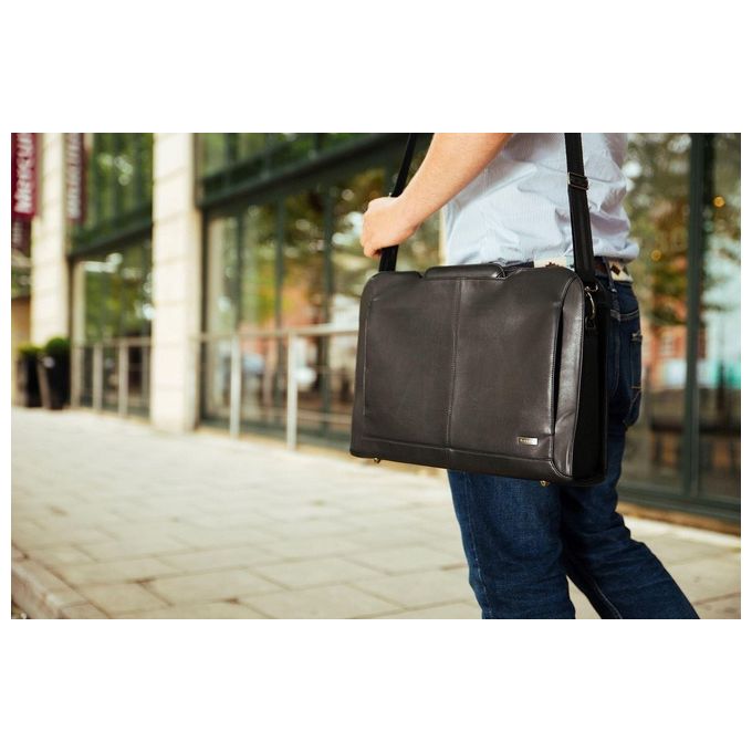 Targus TBT263EU Executive 14'' Topload Borsa per Notebook fino a 35.6 cm con Protezione Antiurto e Tracolla Imbottita colore Nero