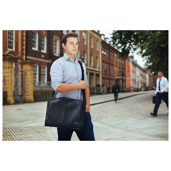 Targus TBT263EU Executive 14'' Topload Borsa per Notebook fino a 35.6 cm con Protezione Antiurto e Tracolla Imbottita colore Nero