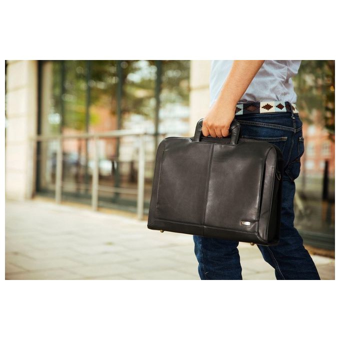 Targus TBT263EU Executive 14'' Topload Borsa per Notebook fino a 35.6 cm con Protezione Antiurto e Tracolla Imbottita colore Nero