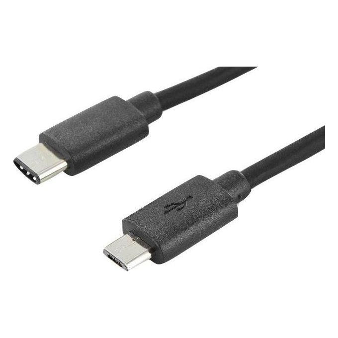 Digitus cavo usb connettori micro ''b'' - ''c'' maschio-maschio mt 1,80
