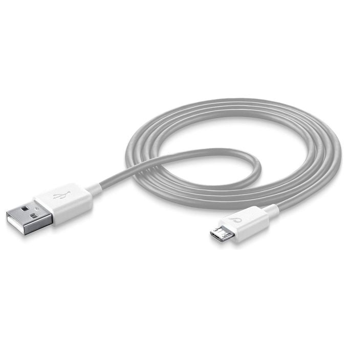 Cellular Line Cavo Dati Usb-Micro Usb Bianco