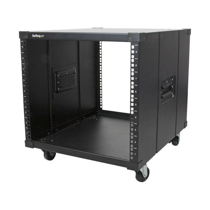 Startech.com Armadio portatile per server Rack con maniglie - 9U