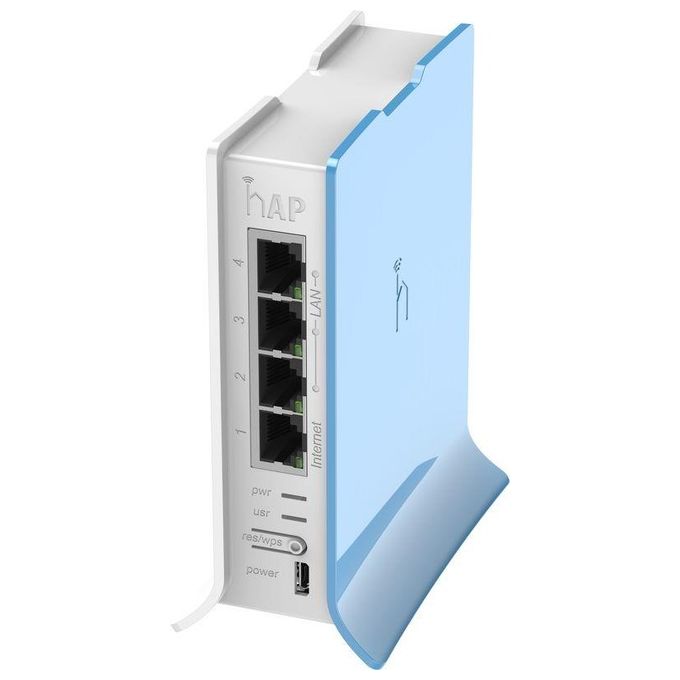 Mikrotik RB941-2ND-TC Punto Accesso WLan 300 Mbit-s Blu-Bianco