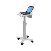 Ergotron SV10-1100-0 StyleView Laptop Cart Carrello Multimediale Altezza Regolabile 38.1 cm Capacita' 4.5 kg Capienza Schermo 17'' colore Bianco