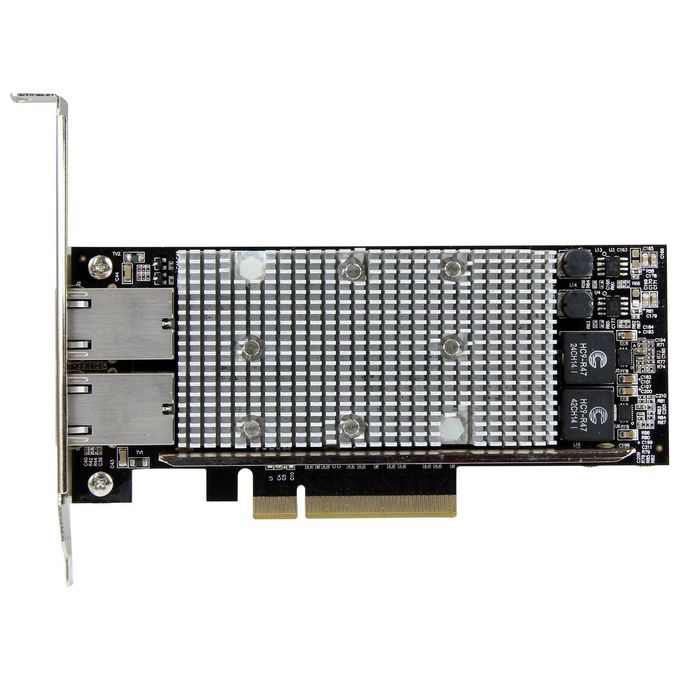 StarTech.com ST20000SPEXI Adattatore di Rete PCI Express a 2 Porte 10 Gbps con Chipset Intel X540 colore Nero