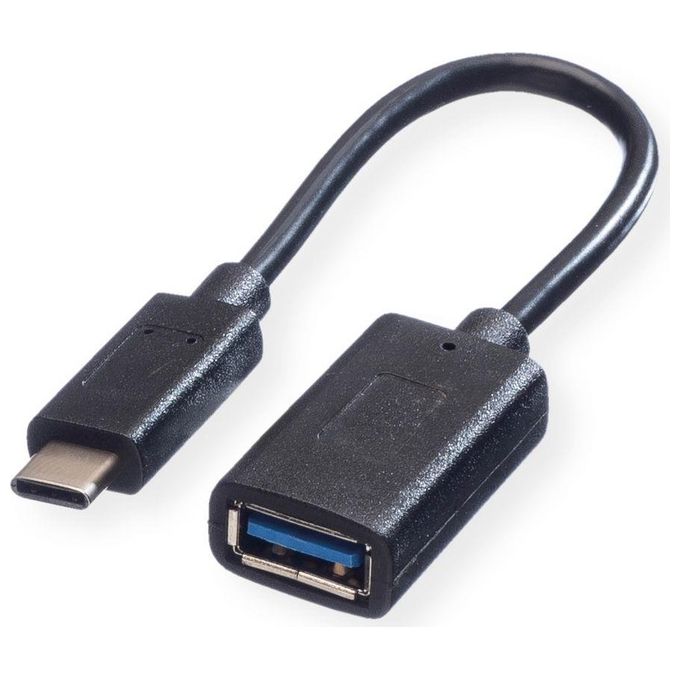 Roline Value Cavo Usb 3.1 Otg A-C M F Type C