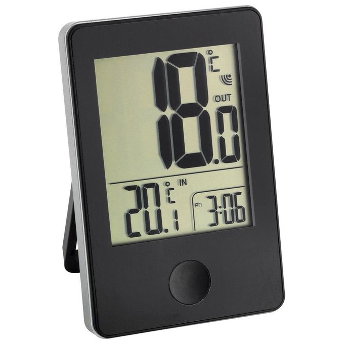 TFA Dostmann 30.3051.01 POP Termometro Wireless Nero