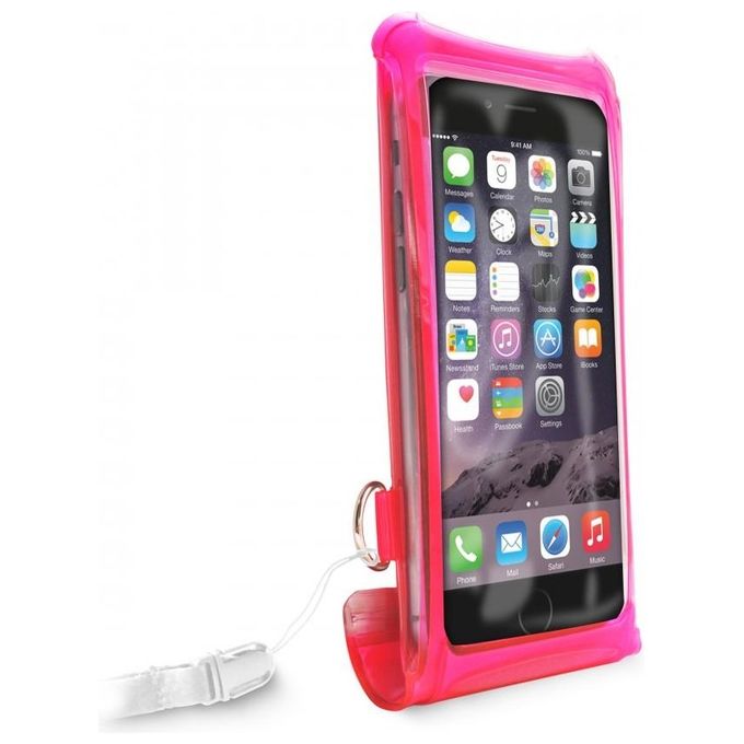 Puro Custodia Universale Impermeabile Slim WaterProof per Smartphone fino a 5.1'' , Rosa