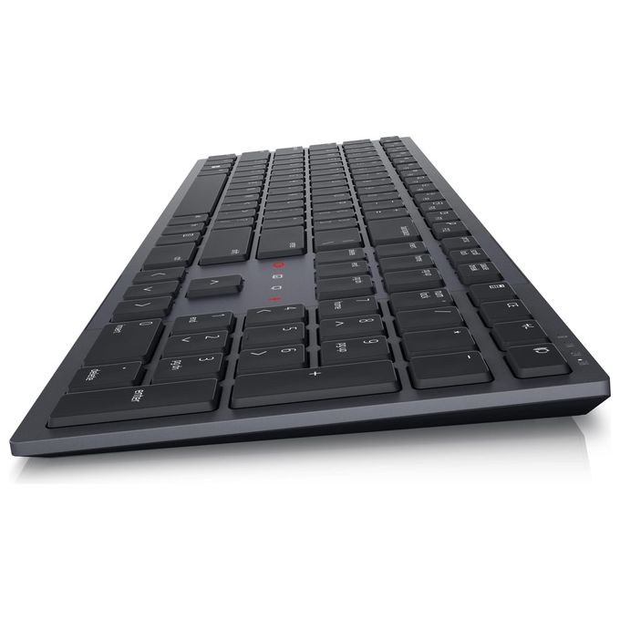 Dell KB900 Premier Tastiera Wireless QWERTY Italiano Bluetooth 5.1 RF 2.4GHz Multi-dispositivo Retroilluminata Ricaricabile colore Grafite