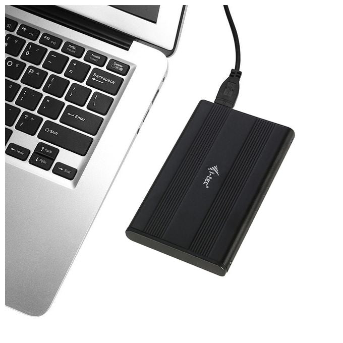 I-tec MYSAFEU312 Contenitore di Unita' di Archiviazione 2,5'' Enclosure HDD-SSD Nero