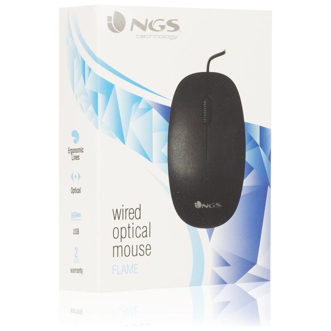 Ngs Mouse Ottico 1000dpi Usb 3 Tasti