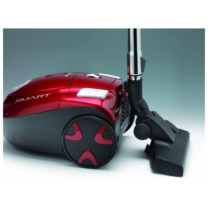 Ariete Aspirapolvere con Sacco 700w 2.5lt A Smart, Rosso