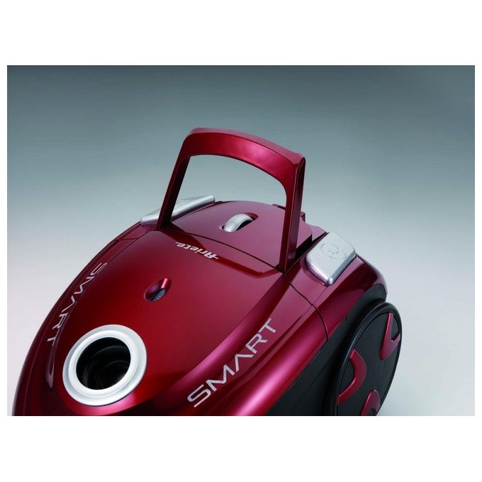 Ariete Aspirapolvere con Sacco 700w 2.5lt A Smart, Rosso