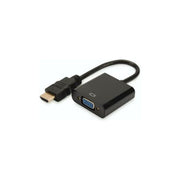 Digitus cavo adattatore hdmi maschio-vga femmina cm. 15 con presa audio 3,5mm. colore nero