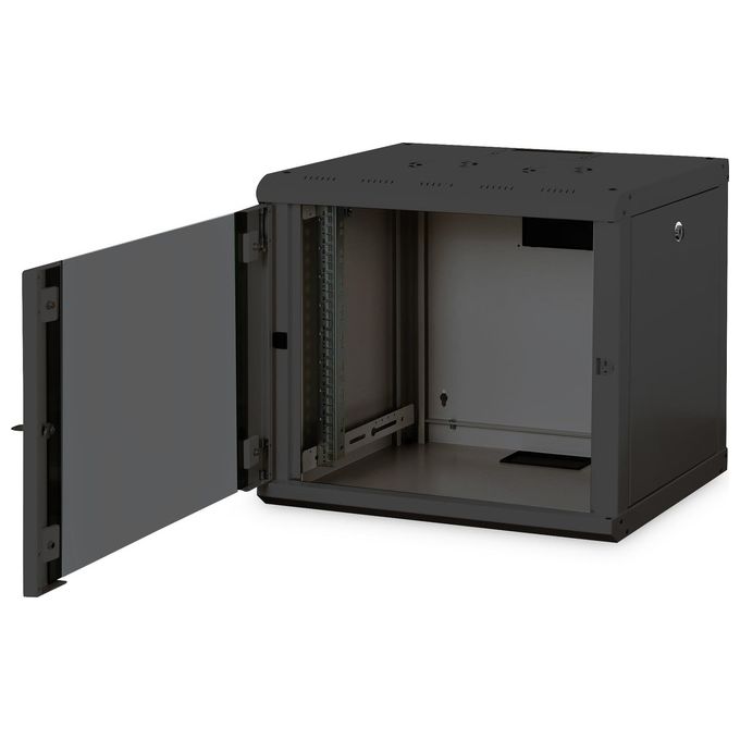 Digitus Armadio 9 Unita' Da Muro Linea Soho (A)470 X (L)600 X (P)450 Mm. Colore Nero