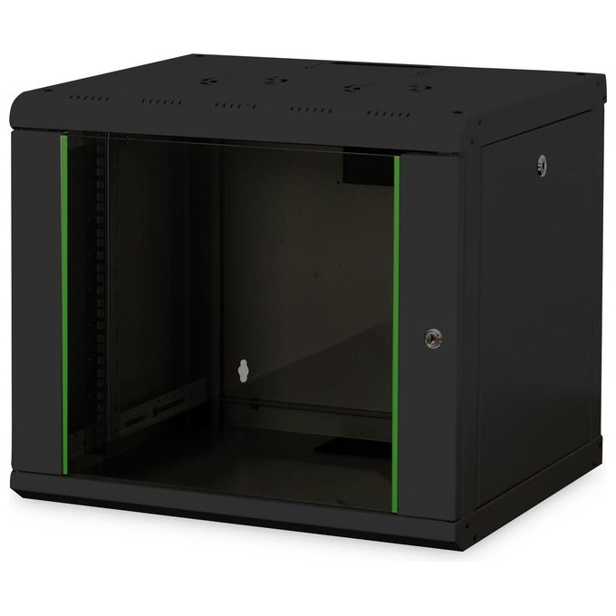 Digitus Armadio 9 Unita' Da Muro Linea Soho (A)470 X (L)600 X (P)450 Mm. Colore Nero