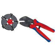 Knipex Crimpatrice Nero-Blu-Rosso