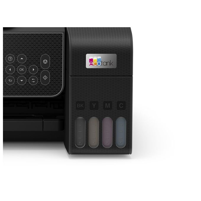 Epson C11CJ66421 EcoTank ET-2870 Stampante Multifunzione Inkjet A4 Stampa Copia Scansione Wi-Fi 10 ppm colore Nero