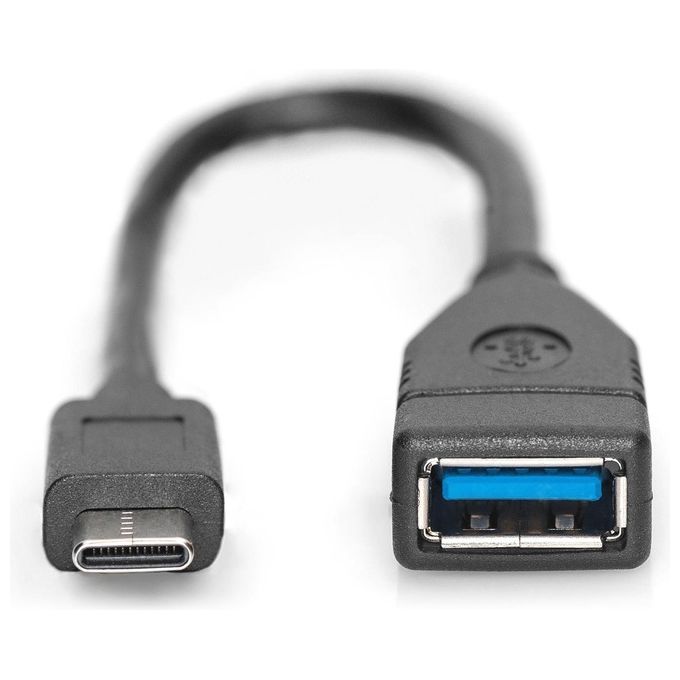 Digitus cavo adattatore usb ''a'' femmina - ''c'' maschio cm 15