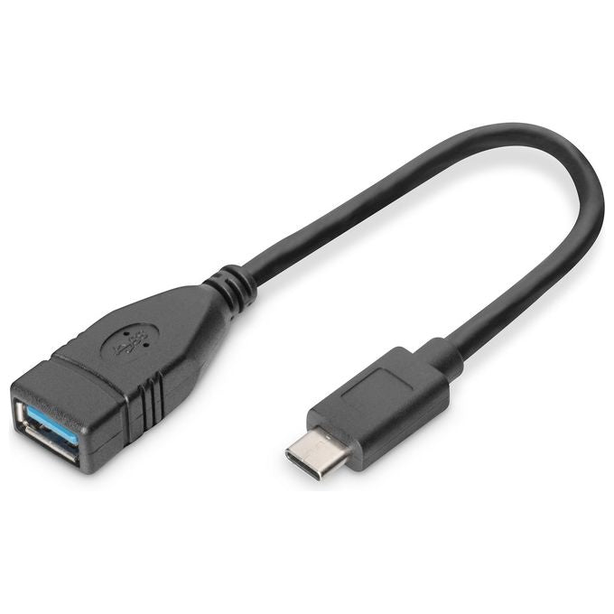Digitus cavo adattatore usb ''a'' femmina - ''c'' maschio cm 15