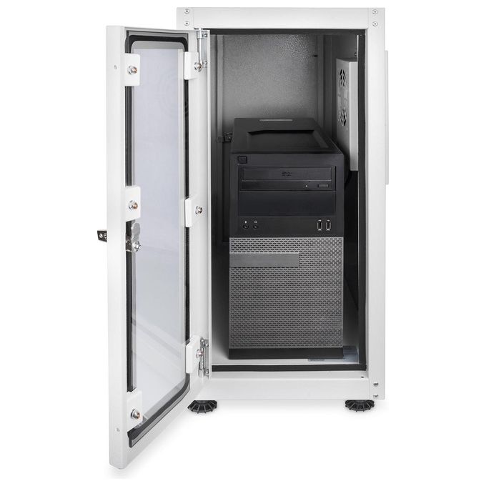 Digitus box ventilato per server e computer colore grigio ral 7035