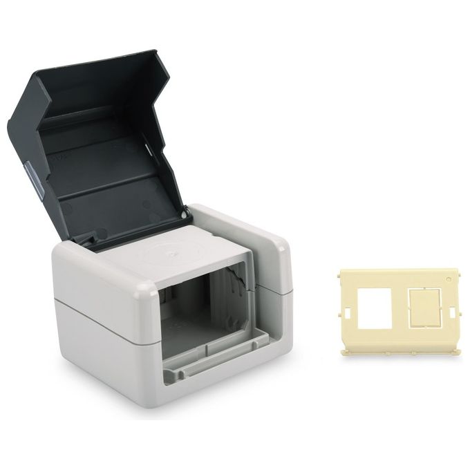 Digitus Scatola di Collegamento Dati per Modulo Keystone Ip44 Pompa con Coperchio Incernierato