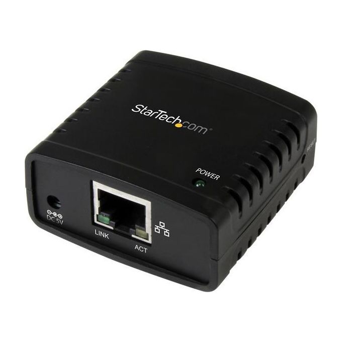 Startech Server di rete per Stampante Ethernet 10-100 Mbps con porta USB 2.0