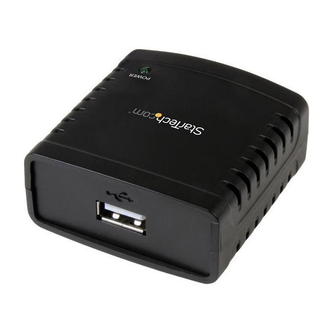 Startech Server di rete per Stampante Ethernet 10-100 Mbps con porta USB 2.0