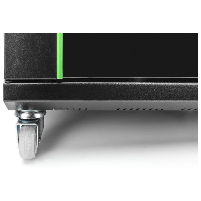 Digitus DN-19 CASTOR-WM Set 4 Ruote per Armadi Rack 2 Bloccabili Carico fino a 250 Kg colore Multicolore