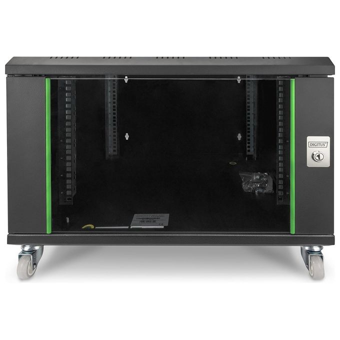 Digitus DN-19 CASTOR-WM Set 4 Ruote per Armadi Rack 2 Bloccabili Carico fino a 250 Kg colore Multicolore