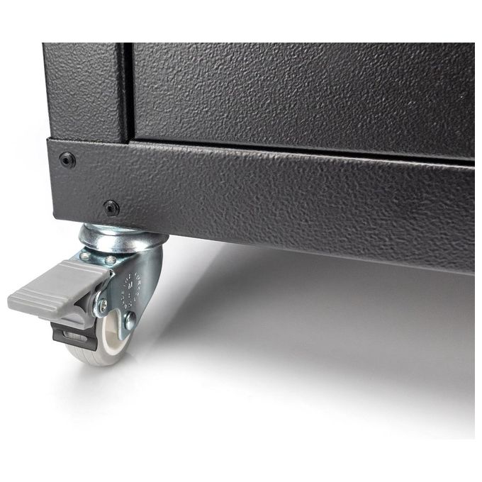Digitus DN-19 CASTOR-WM Set 4 Ruote per Armadi Rack 2 Bloccabili Carico fino a 250 Kg colore Multicolore