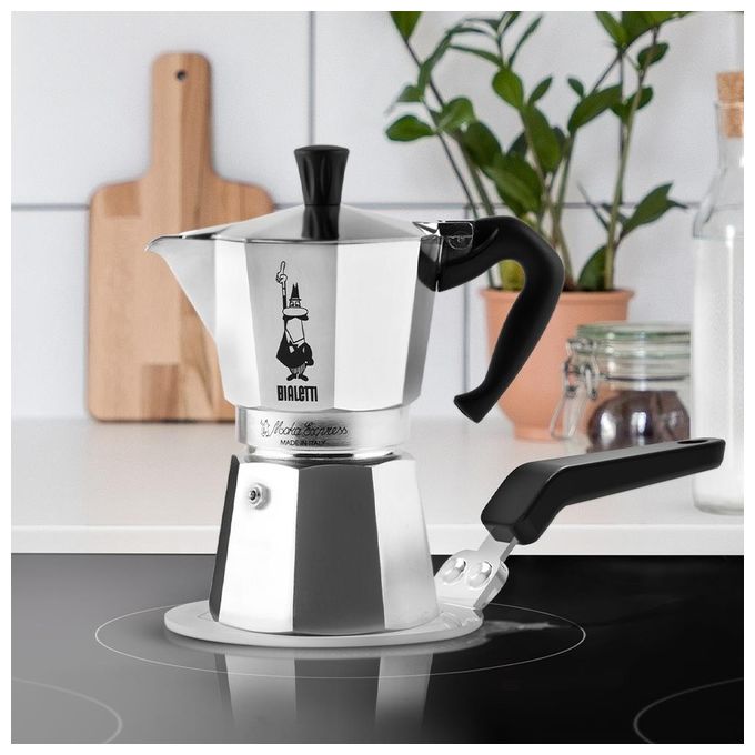 Bialetti Piattello per Induzione Adattatore per Pentole di Piccole Dimensioni e Caffettiere