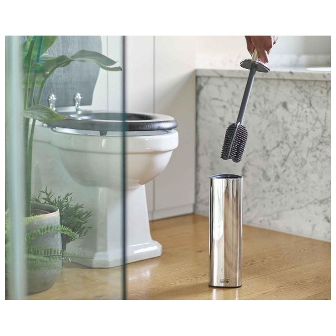 Joseph Joseph Flex 360 Scopino per WC Inox