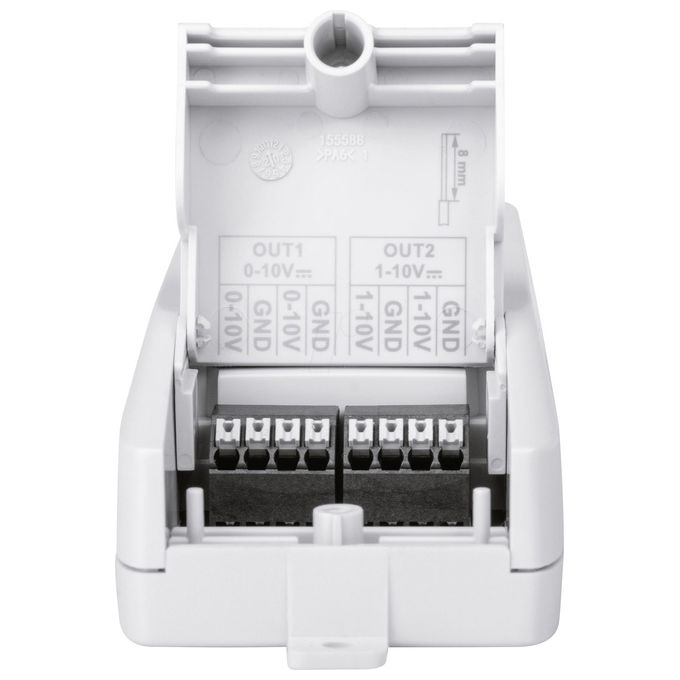 Homematic IP HMIP-WUA Attuatore Universale Smart Home 0-10V 230V 8A 869,65 MHz IP20 colore Bianco