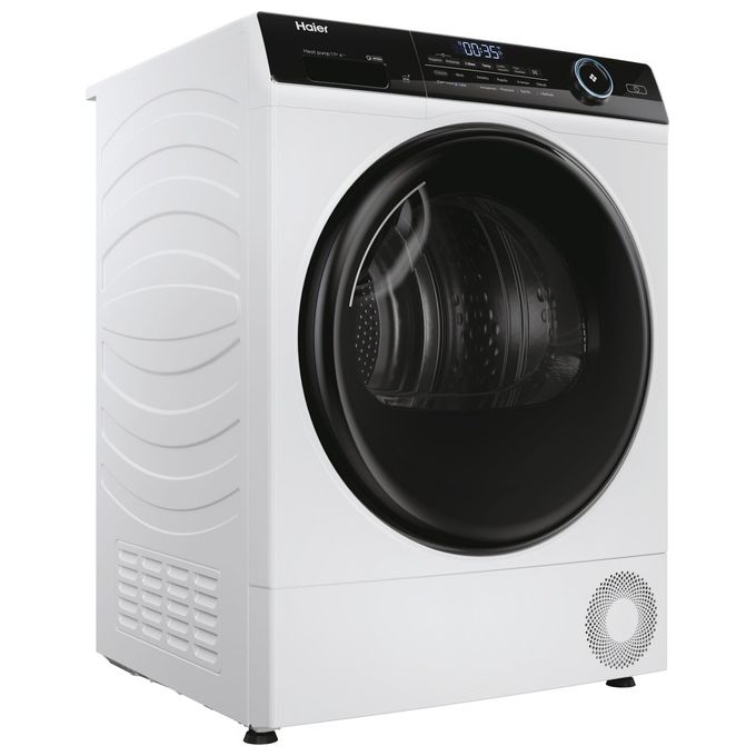 Haier HD110-A2959E-IT I-Pro Serie 5 Asciugatrice Pompa di Calore 11 Kg Classe E Wi-Fi I-Refresh Hygienic (85x60x63 cm) colore Bianco
