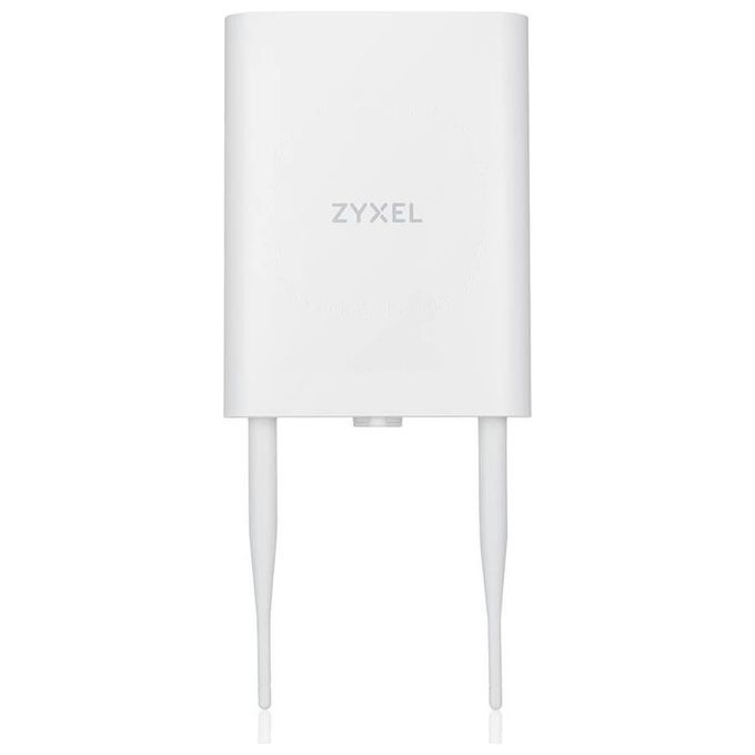 Zyxel NWA55AXE-EU0102F Access Point WiFi 6 Dual Band AX1800 1775 Mbit-s Outdoor IP55 MU-MIMO PoE colore Bianco