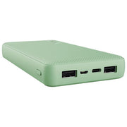 Trust 25027 Primo Powerbank 20000 mAh 15W Ricarica Rapida 2 USB-A 1 USB-C Eco colore Verde