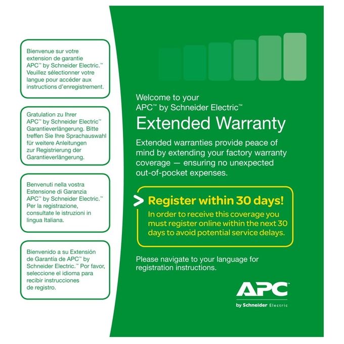 APC Service Pack Estensione Garanzia 1 Anno Sp05