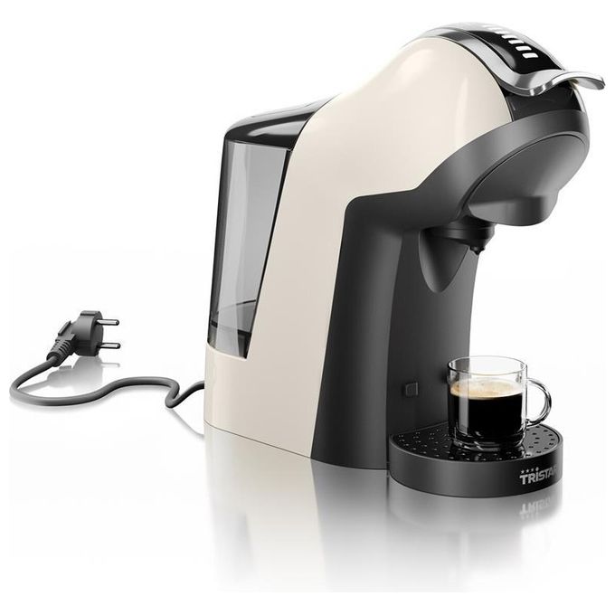 Tristar CM-2301 Macchina da caffe' a Capsule Nespresso Dolce Gusto 1 L 19 bar 1400 W Spegnimento Automatico colore Crema