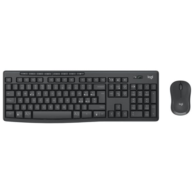 Logitech 920-012069 MK370 Combo for Business Kit Tastiera e Mouse Wireless Full-Size QWERTY Italiano Logi Bolt Bluetooth colore Grafite