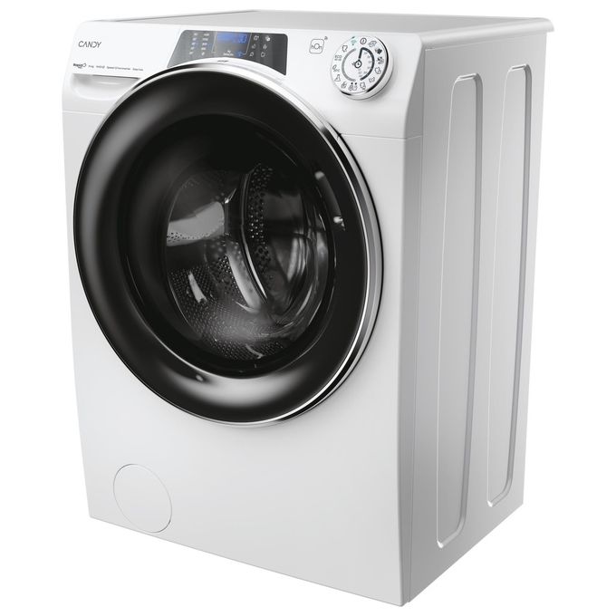 Candy RapidO' PRO RP 4146BWMBC-1-S Lavatrice a carica frontale 14 Kg 1400 giri Classe A 15+1 Programmi Controllo remoto Speed-Drive Inverter 60x67x85 Bianco