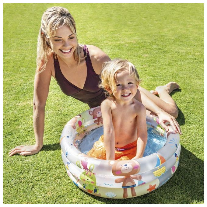 Intex 57106 Piscina Baby 3 Anelli 61x22cm