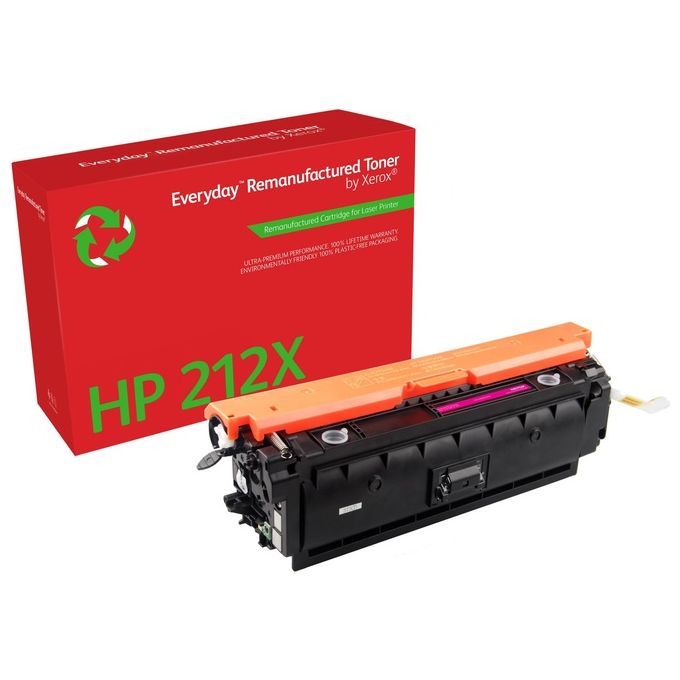Xerox 006R04785 Toner Everyday Magenta Compatibile con HP 212X W2123X Alta Capacita' Resa 10000 Pagine colore Magenta
