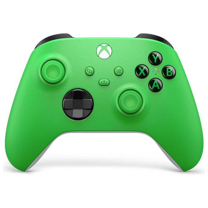 Microsoft QAU-00091 Controller Wireless Xbox Series X S One Bluetooth Pulsante Condividi D-pad ibrido Jack 3,5 mm colore Verde