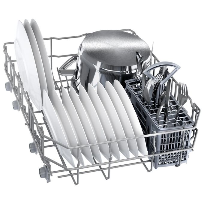Bosch SPV2HKX42E Serie 2 Lavastoviglie da incasso 10 coperti Classe E 46 dB Home Connect EcoSilence Drive (81.5x44.8x55 cm) colore Bianco