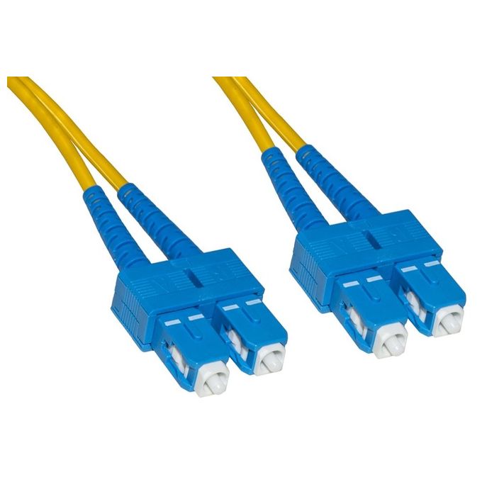 Link Cavo Fibra Ottica SC a SC Singlemode Duplex 9-125 1mt