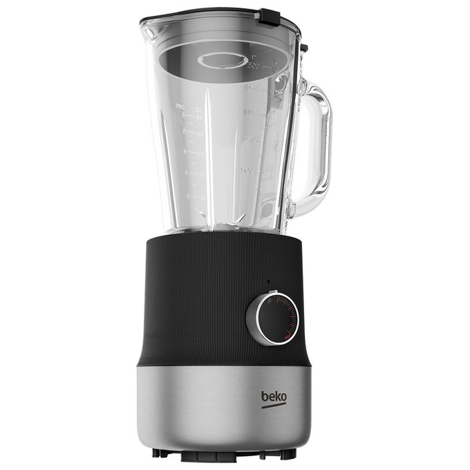 Beko 8910773200 Sirius Line Frullatore da Tavolo 800 W 1 75 L Brocca in Vetro colore Nero e Acciaio inox