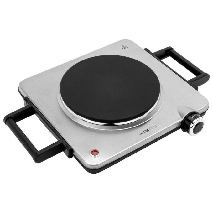 Clatronic EKP 3788 Piano cottura Elettrico a Bobina 36 cm 1 fuoco 1500 W colore Acciaio Inox